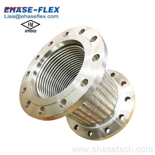 FM Approved Flanged Metal Bellows Type Flexible Joint